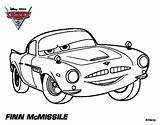 Colorear Mcmissile Coches sketch template