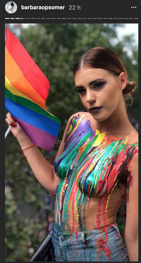 barbara opsomer les anges 10 seins nus dans la rue pour la gay pride nextplz