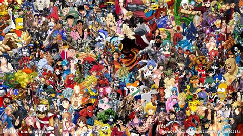 日本动漫合集高清壁纸设计图 动漫人物 动漫动画 设计图库 昵图网