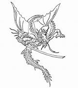 Epee Colorier Ninjago Facile Dragones Tete Dificiles Pintar Dessiner Chinois Komodo Colorie Imprimé sketch template
