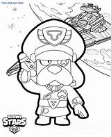 Brawl Stars Ruffs Colonel Coloring Pages Star Wonder 2021 Ruff Color sketch template