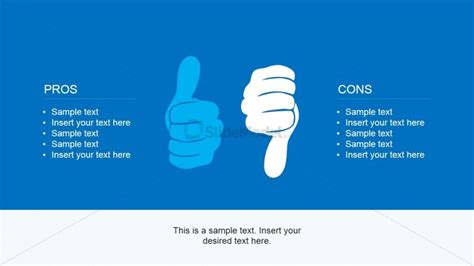 thumbs up and down picture for powerpoint slidemodel