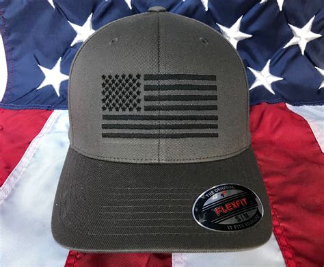 colors  personalization black american flag dark grey hat fire cap flag baseball cap