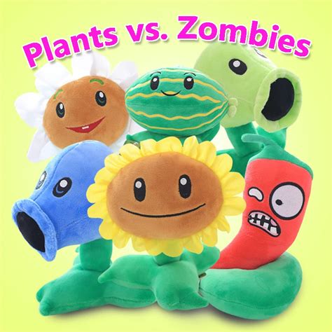 cm  stuffed plants  zombies plush toys plants  zombies