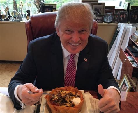 trumps advisers urged    tweet  infamous taco salad
