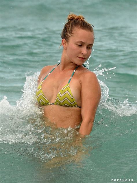 hayden panettiere shows off her incredible bikini body