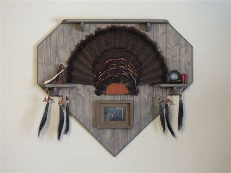turkey fan mount template