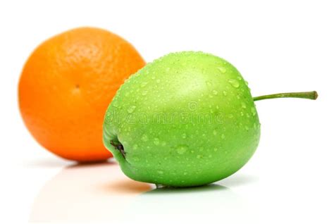 orange  pomme photo stock image du fruits vegetarien