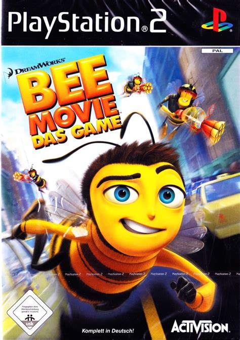 Bee Movie Game 2007 Playstation 2 Box Cover Art Mobygames
