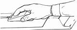 Mouse Principles Rest Ergonomics Wrist Using Hands Computer Position Gif Slightly When Hold Approach Accurate Keep sketch template
