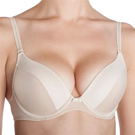 rosme womens moulded gel filled push up bra collection dandy size 32d