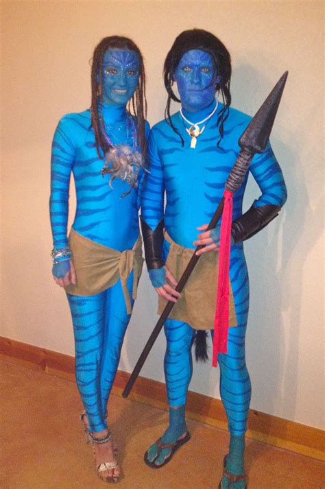 disfraz para noche de brujas couple halloween costume avatar costume