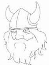 Coloring Pages Viking Denmark Danish sketch template