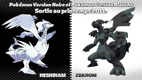 Pokéterra News Pokémon Les Légendaires De Pokémon Blanc Et Noir