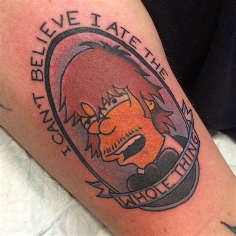 Just Rebellion 18 Amazing Simpsons Tattoos All By The