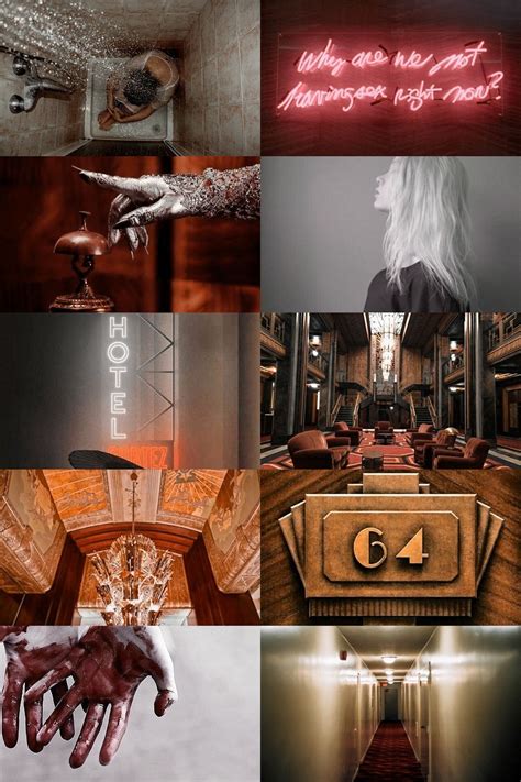 ahs hotel aesthetic more here with images american