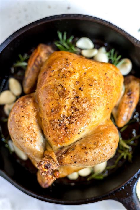easy roast chicken recipe wonkywonderful