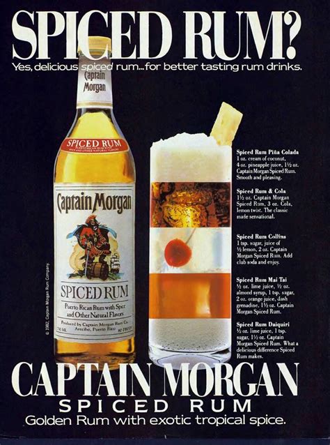captain morgan ad and poster collection propaganda