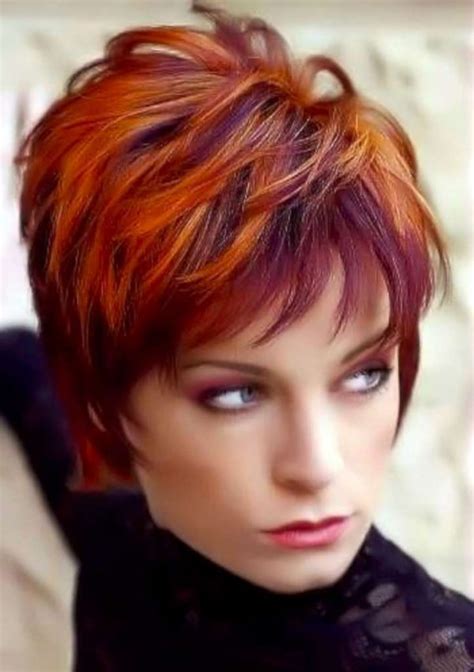 short hairstyles  colors fashion  women