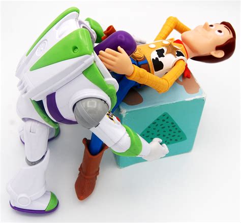 Disney Pixar Cars Movie Moments Toy Story Buzz Woody Supercharged Set