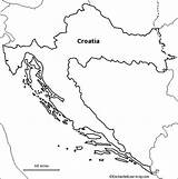 Croatia Croatian Hn sketch template