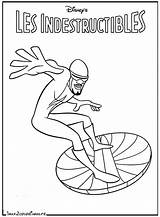Edna Incredibles Frozone Indestructible sketch template