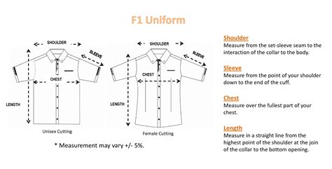 size guide   shirt uniform malaysia