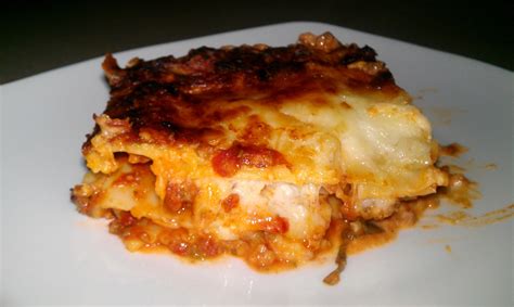 eat create love classic lasagna  bechamel