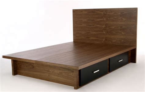 wood platform beds  storage drawers