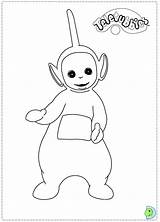 Teletubbies Coloring Dipsy Pages Dinokids Tinky Winky Print Getcolorings Printable Color Getdrawings Template Close sketch template