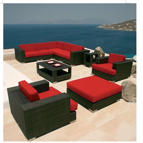 new arrival discount outdoor patio wicker garden sofa set