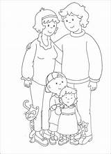 Caillou sketch template