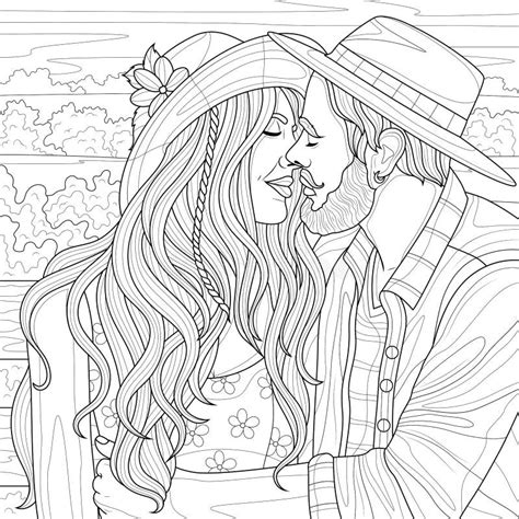 coloring pages  couples