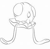 Tentacool Pokemon Coloring Pages Printable Colouring Pokémon Color Crafts Drawing Go Generation Supercoloring Sheets Categories Prints Choose Board sketch template