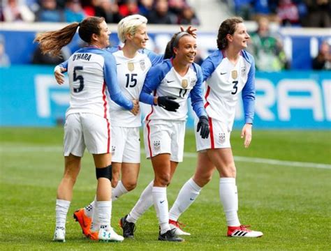 in fight for equality u s women s soccer team leads the way aly
