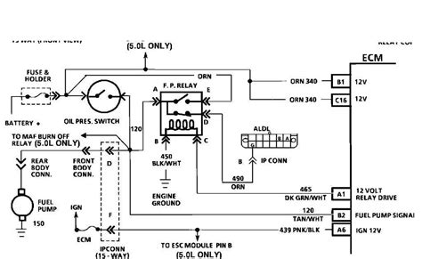 wiring diagram  precision fuel pump