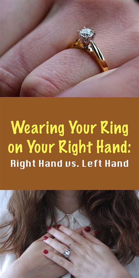 Meaning Behind Wearing Your Wedding Ring On Your Right Hand How To Wear Rings Ring Finger