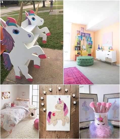 magical unicorn inspired home decor ideas