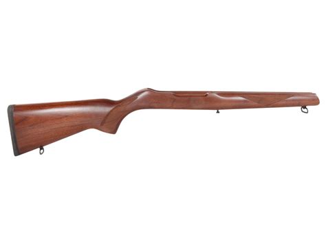 ruger rifle stock assembly complete walnut ruger  deluxe sporter
