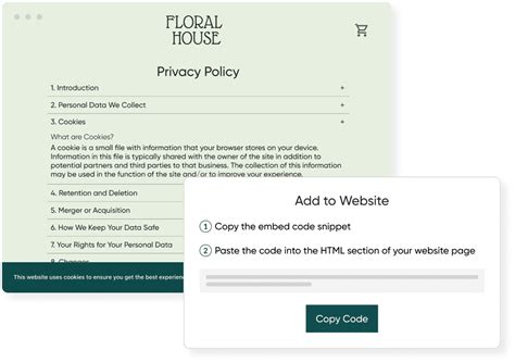 privacy policy generator  websites apps  enzuzo