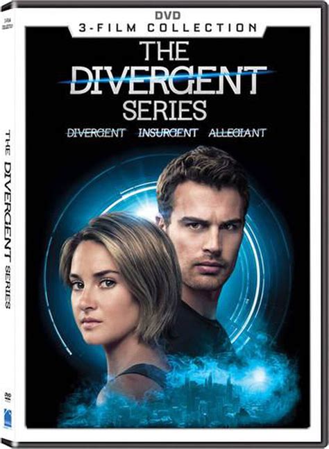 divergent series 3 film collection 3pc 3pk new on dvd fye