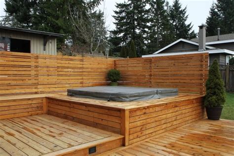 35 Hot Tub Deck Ideas And Designs [with Pictures] Jacuzzi Deck Hot Tub