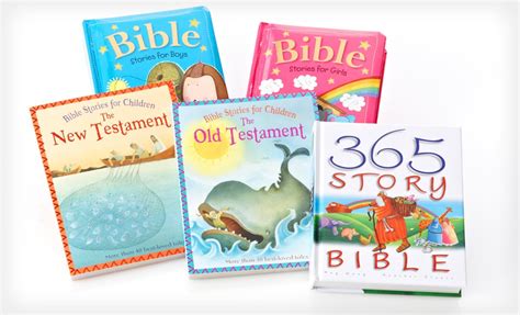 groupon childrens bible storybook bundles   reg