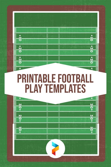 printable football play templates printableecom