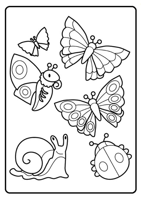 printable spring coloring pages  preschoolers spring coloring
