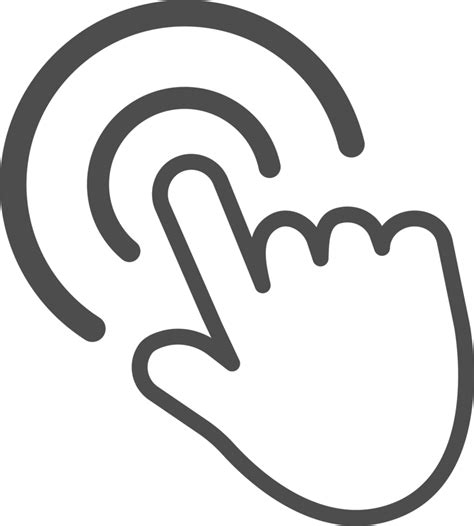 touch gesture icon  png