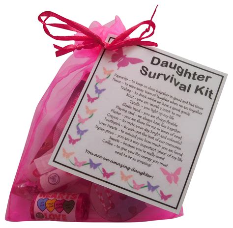 smile gifts uk daughter survival kit gift novelty daughter gift