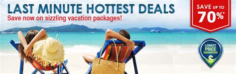 cheap  minute vacations  inclusive vacation packages