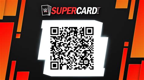 qr codes wwe supercard