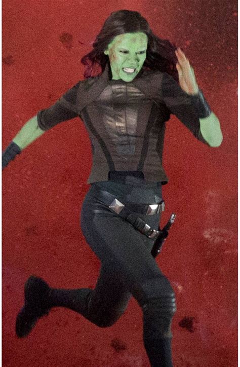 guardians of the galaxy 2 gamora cropped jacket movies